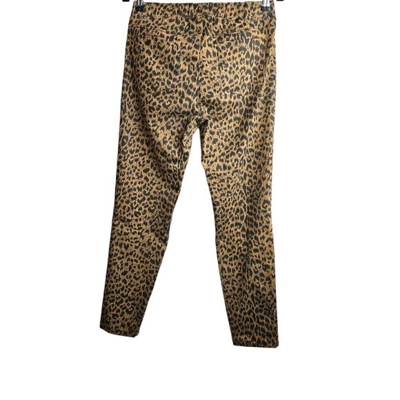 💥213 Umgee Animal Print Moto Pull On Jegging Pants - Picture 7 of 8